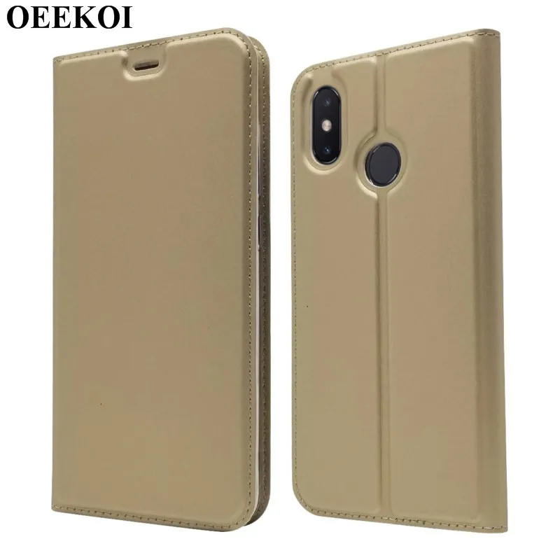 

Ультратонкий кожаный чехол-бумажник OEEKOI для Xiaomi MI 6X/8/8 SE
