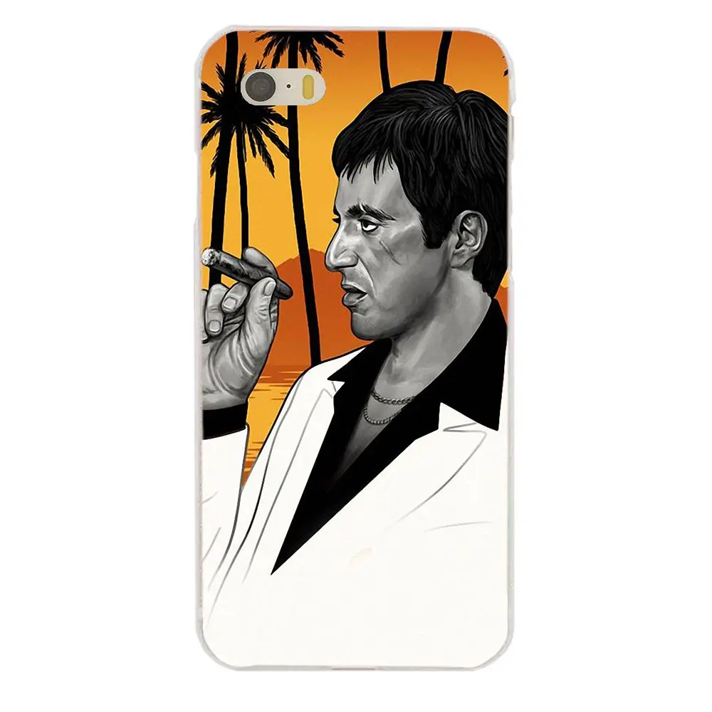 Для Xiaomi Redmi Note 2 3S 4 4A 4X 5 5A 6 6A Pro Plus Мягкая Печать Фильм Scarface | Мобильные телефоны и