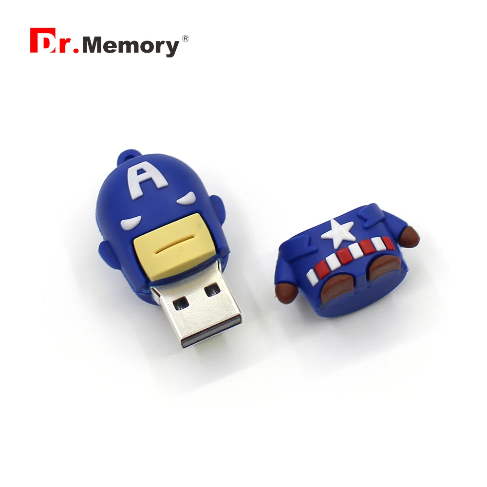 Флэш-накопитель с героями мультфильма супергерой памяти USB автомобиль милые флешки 128 ГБ 4 ГБ 8 ГБ 16 ГБ 32 ГБ флеш-накопитель USB карта памяти флэш-диск подарки