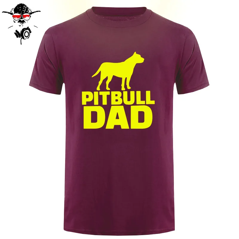 Концертные футболки Pitbull, папа, собака, мужские футболки с коротким рукавом, одежда с принтом, Мужская хлопковая футболка с круглым вырезом, серая мужская футболка - Цвет: 8