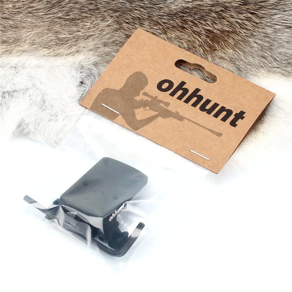 Оххант Тактический Ruggedized миниатюрный RMR красная точка Reflex Sight Mount база для