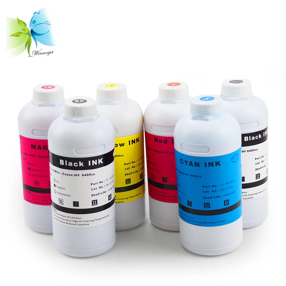 Чернила для принтера Canon IPF8400SE IPF 8400SE 1000 мл|pigment ink|ink for canoncartridge ink |