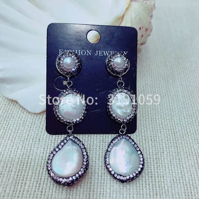 Простые серьги для женщин модные цветные овальные в стиле ретро с длинным