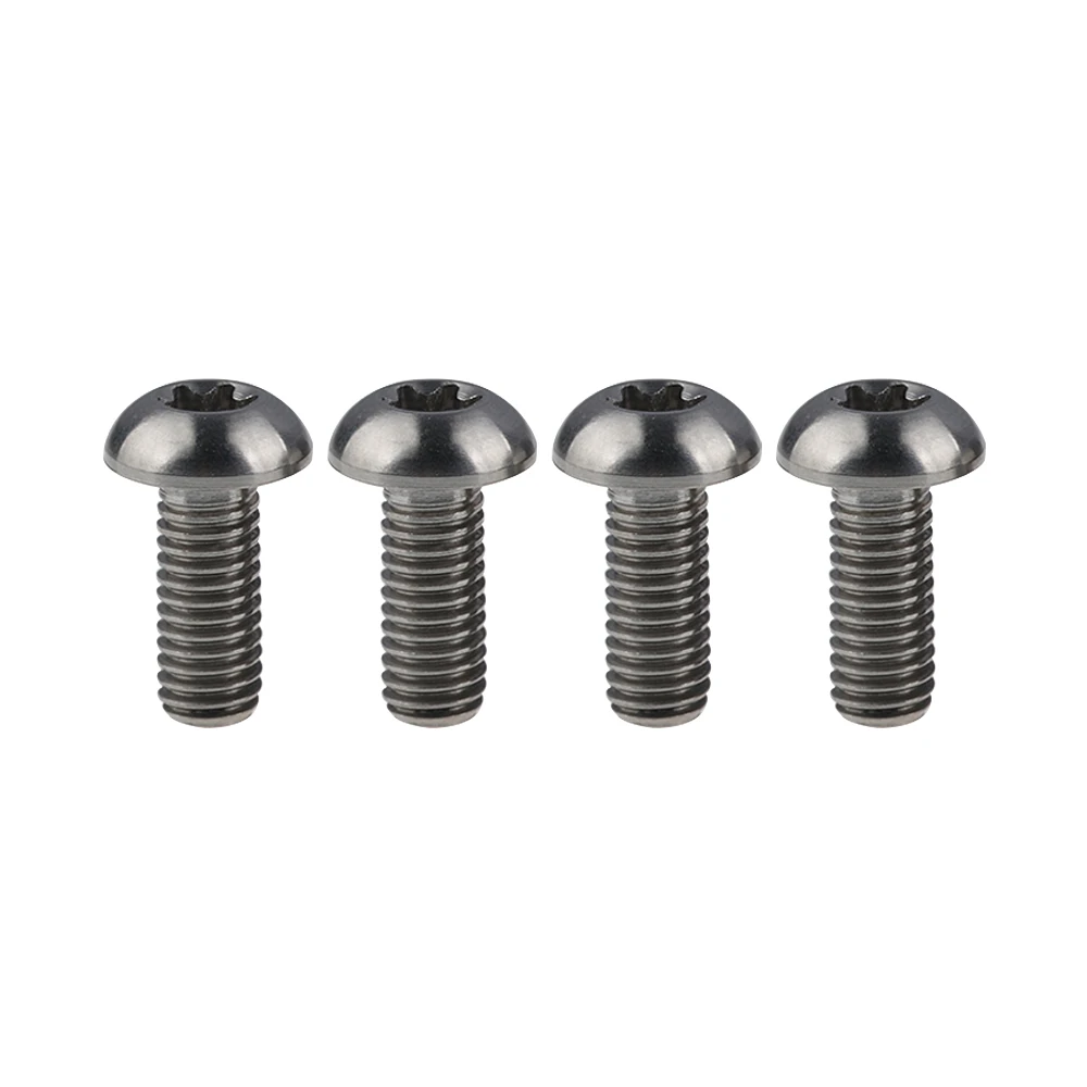 4 шт. M5x12mm титановый Ti держатель болтов для бутылки велосипеда, бутылки с водой
