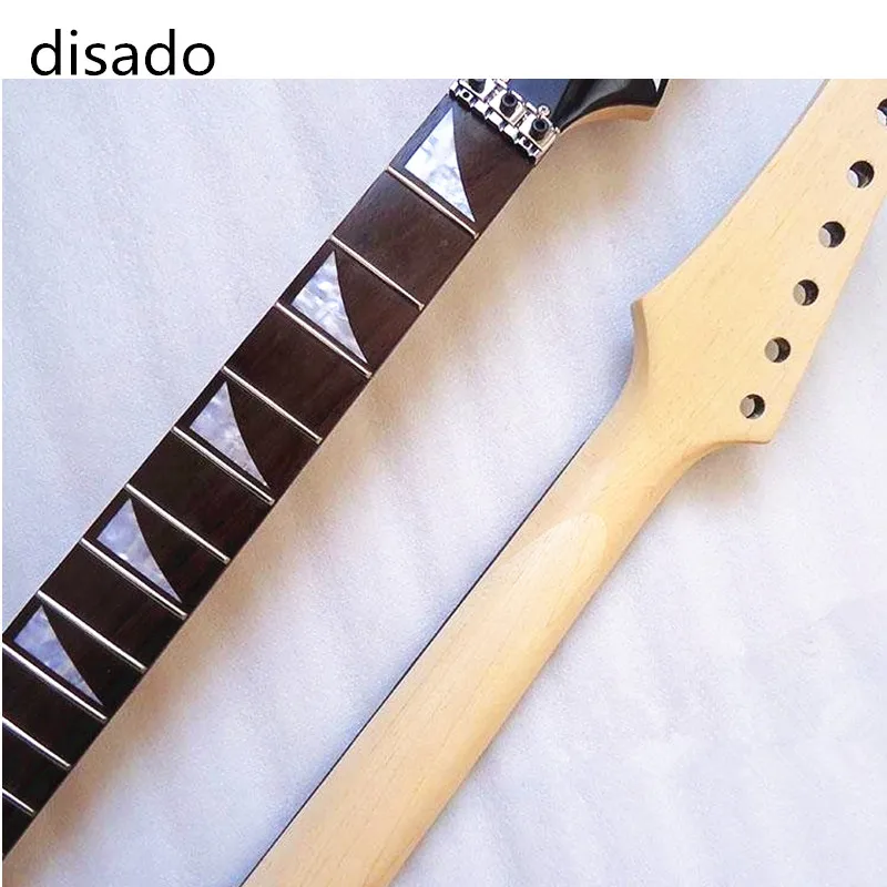 Enlarge Disado 24 Frets Electric Guitar Maple Neck With Guitar Strings Lock Wholesale Musical Instruments Parts