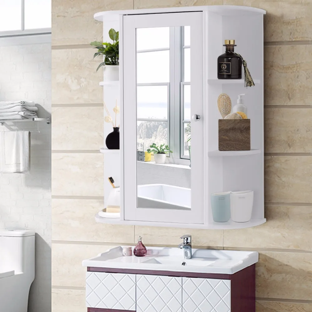 Wall-Mounted Bathroom Cabinet with Mirror 1