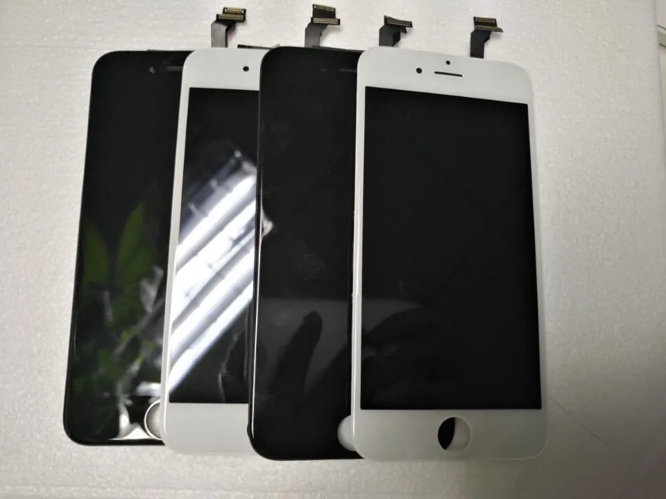 10 шт./лот LCDs для iPhone 6 6G ЖК дисплей сенсорный экран дигитайзер сборка запасные