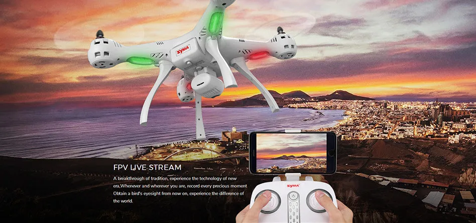 Удивительный SYMA X8PRO с gps может с HD камерой игрушка для детей гоночный вертолет Квадрокоптер Дрон