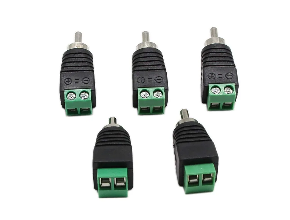 LBSC 5-Pack Phono RCA гнездо для AV винтовой терминал Аудио/Видео разъем адаптера |