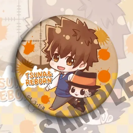 Хитман Реборн! Полные цифры Sawada Tsunayoshi новый дизайн Броши 58 мм круглые акриловые