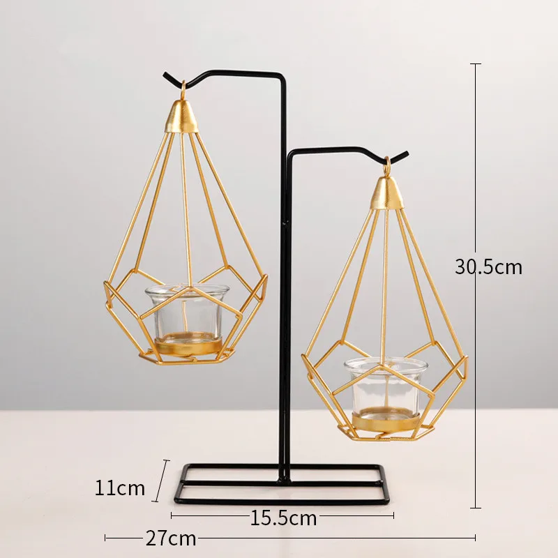 candle holder 1 шт., подвесной чайный светильник в европейском стиле, металлический Железный Держатель для украшения дома, маленький чайный светильник, подсвечники, подходящая чашка для свечей - Цвет: candle holder