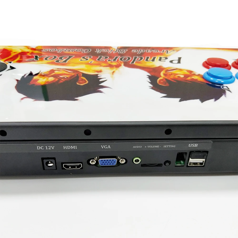 Pandora Box 9 1500 В 1 аркадная игра железная Консоль 2 игрока палка контроллер консоль