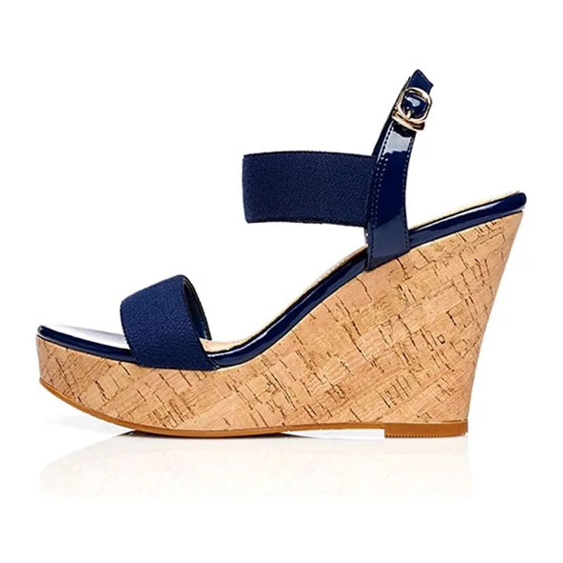 Большие размеры 30 43 Летние женские босоножки из искусственной кожи Женские