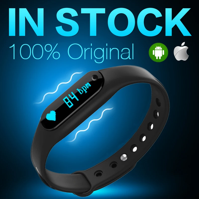 Группа 1 S монитор сердечного ритма Смарт браслет для Android/Ios Фитнес трекер c6 mi 2
