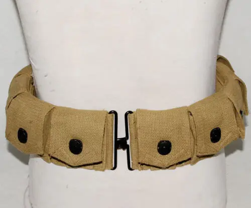 WWII US ARMY FIELD SOLDIER GARAND MAGAZINE EQUIPMENT FULL SET HACKSAW RIDGE BAG- World military Store | Спорт и развлечения
