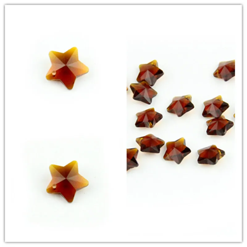 Яркие Хрустальные бусины в виде чайной звезды 1000 шт./лот 14 мм одном отверстии