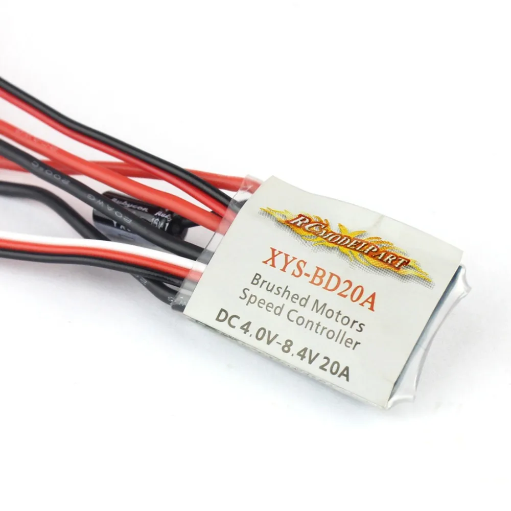 Регулятор скорости двигателя автомобиля F05615 20A с щеткой ESC функцией тормоза для