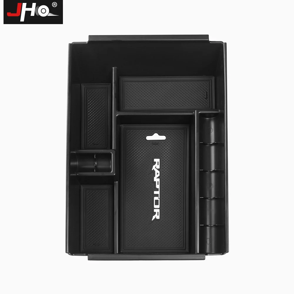 Центральный подлокотник JHO лоток для хранения Ford F150 Raptor 2011-2020 14 15 2016 2017 2018 2019 13