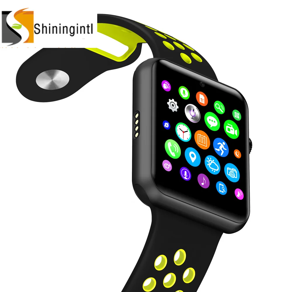 Smochm Bluetooth SmartWatch IWO 1:1 MTK2502C NK спортивный ремешок GSM SIM карта камера телефон смарт