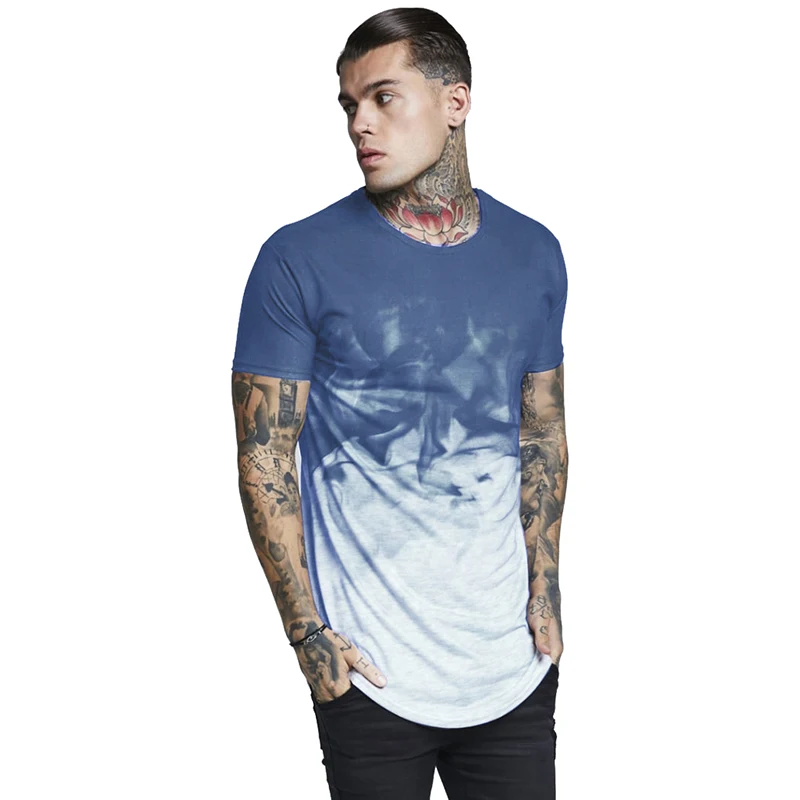 Мужская футболка облегающая camiseta hombre короткий рукав мышцы повседневные топы