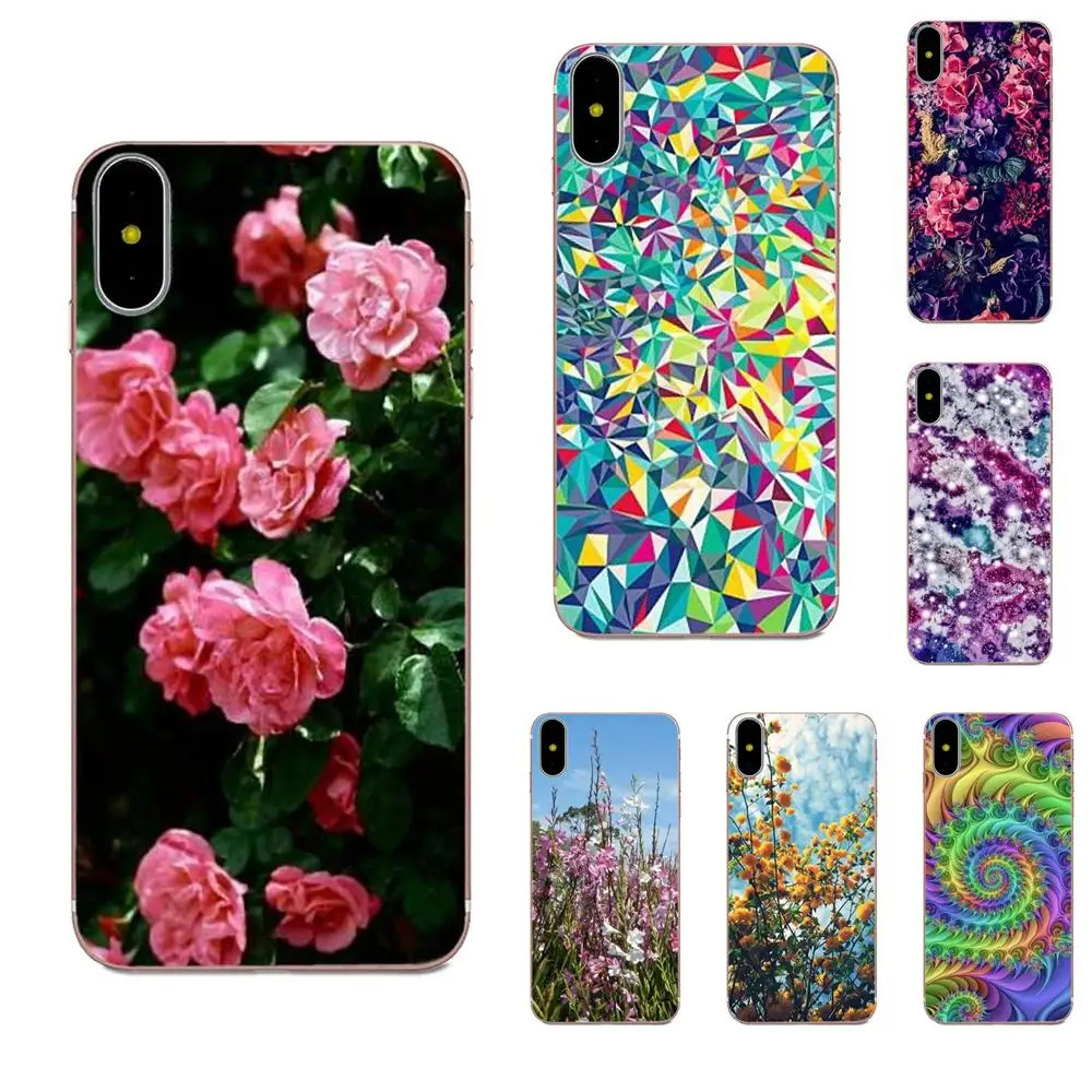 Мягкий чехол для телефона с изображением природы и цветов Huawei Nova 2 V20 Y3II Y5 Y5II Y6 Y6II Y7