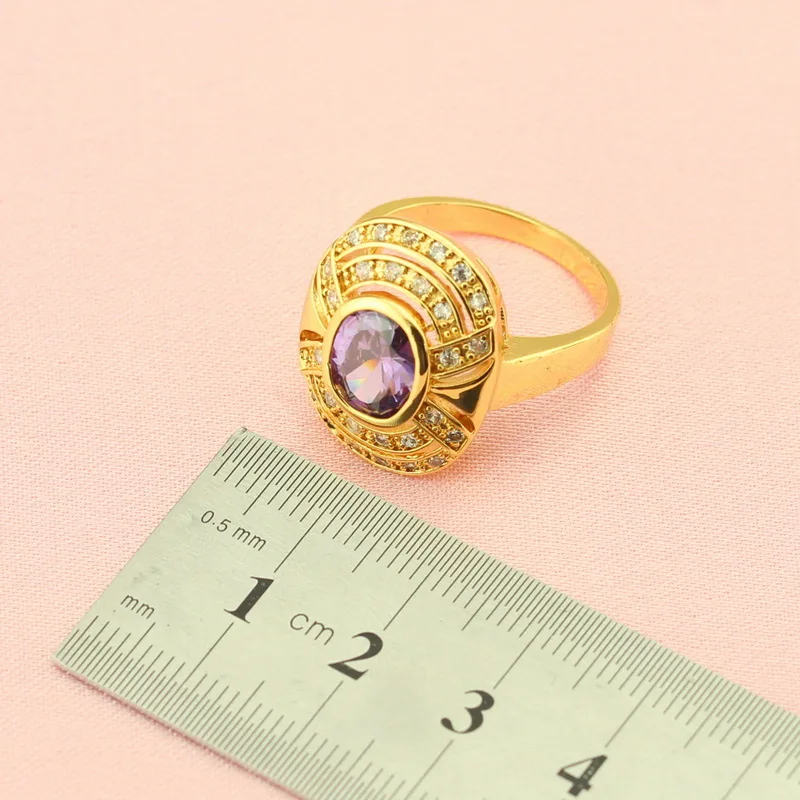 Женский комплект украшений WPAITKYS Модный Ювелирный Комплект золотого цвета с