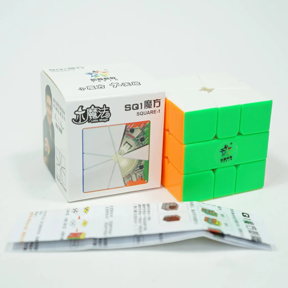 Yuxin маленькая Магия SQ-1 странная форма SQ1 Cubo Magico головоломка квадратный магический куб Развивающие игрушки для детей мальчик для куб для сборки на скорость