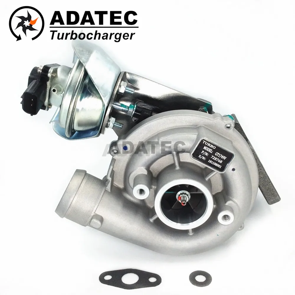 Турбина GT1749V turbo 760774 728768 753847 3M5Q6K682BA 3M5Q6K682BB 3M5Q6K682CA для Ford C Max 136HP 100Kw 2 0 TDCI DW10BTED 2004 |gt1749v