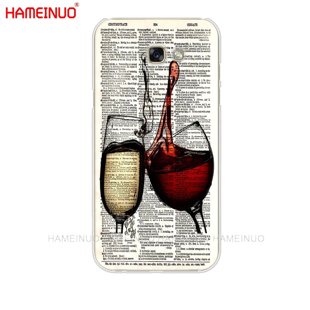 HAMEINUO чехол для сотового телефона с надписью keep calm and drink a bear wine Samsung Galaxy A3 A310 A5 A510 A7 A8