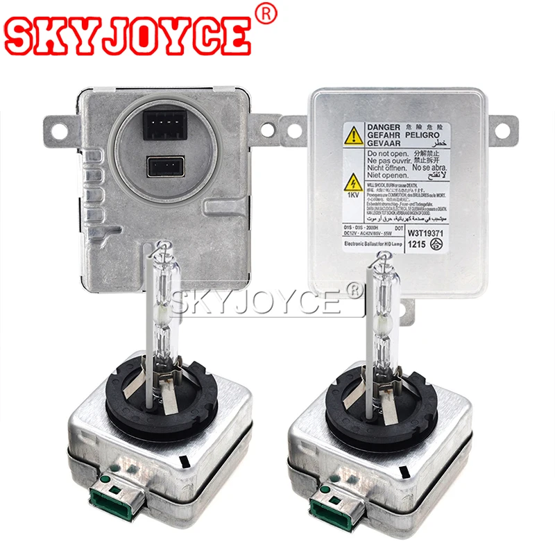 SKYJOYCE 55W D3S Авто фара Замена Комплект быстрая Яркая ксеноновая лампа D3R электронный