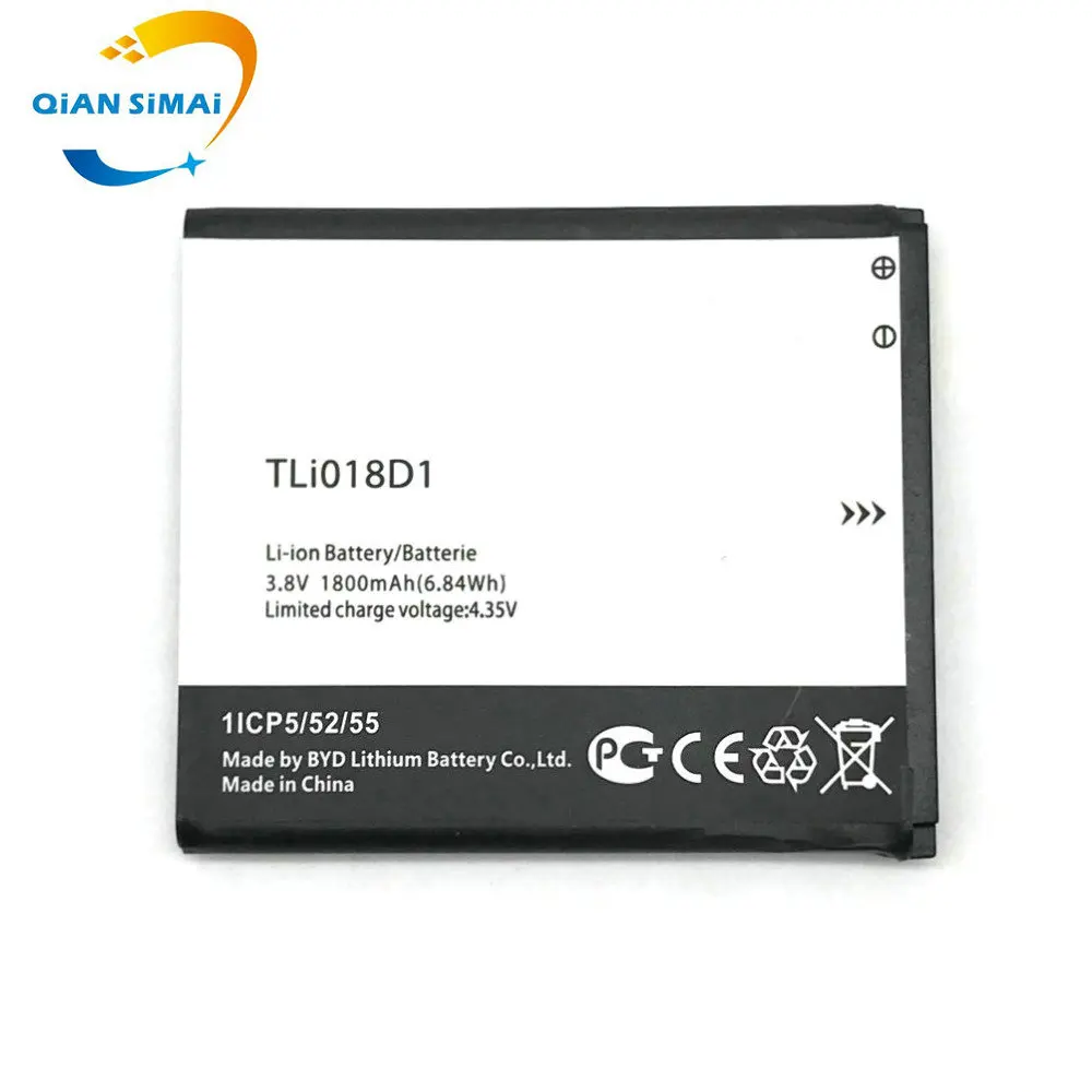 Новый высококачественный оригинальный аккумулятор TLi018D1 для Alcatel one touch мобильный