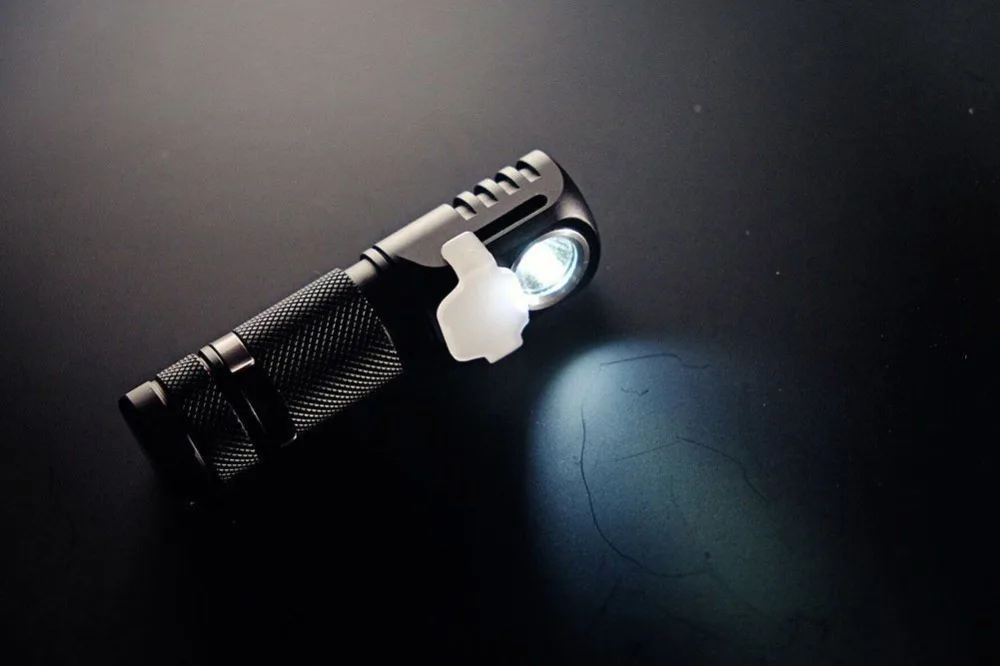 Manker E03H AA налобный фонарь 350LM CREE XP L/Nichia 219C светодиодный с головкой магнитом и