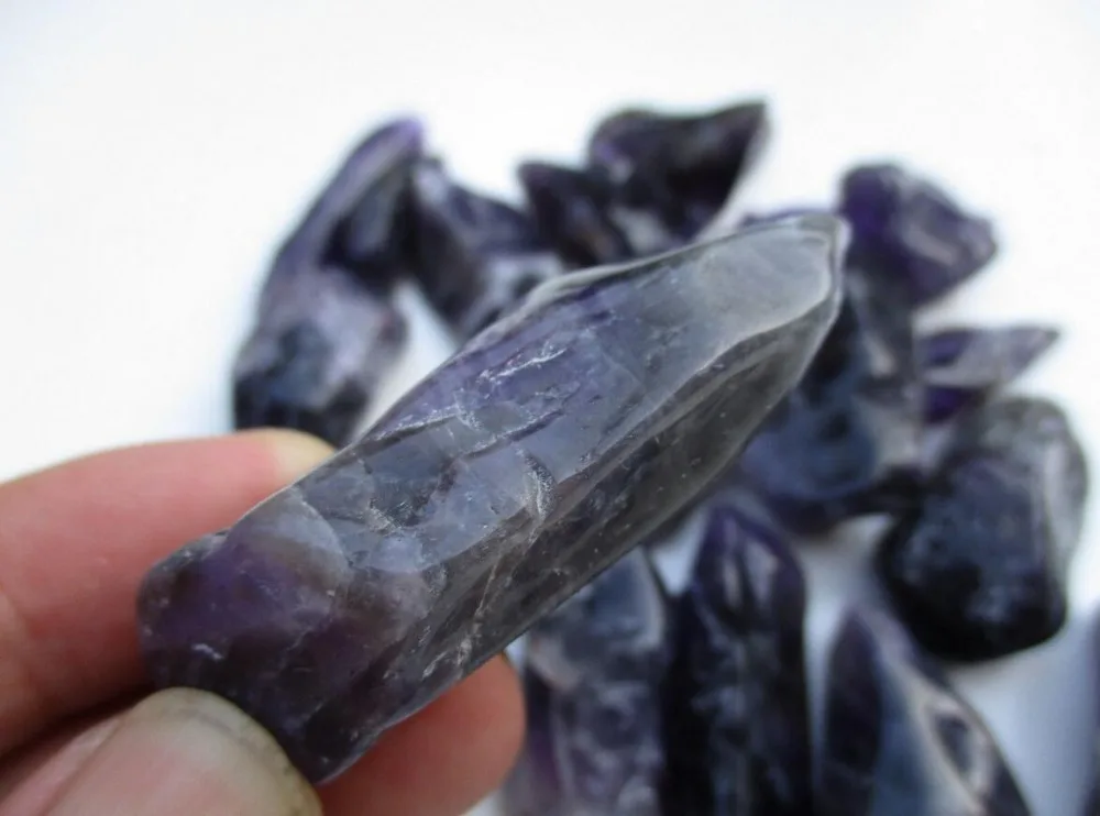 Натуральный Грубый кристаллический крупный Аметист AURALITE 23 | Дом и сад