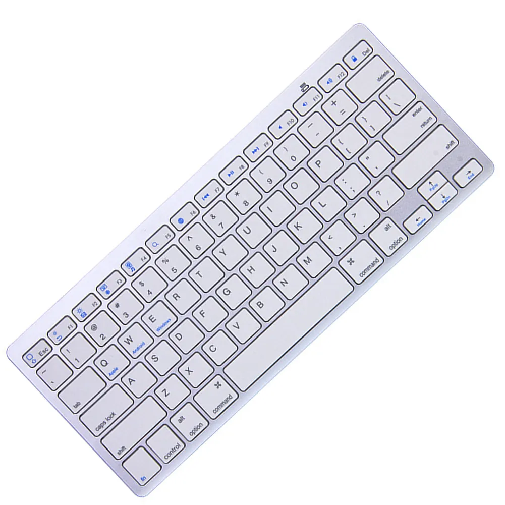 Универсальная беспроводная bluetooth-клавиатура ультра тонкая совместима с Apple iOS iPad