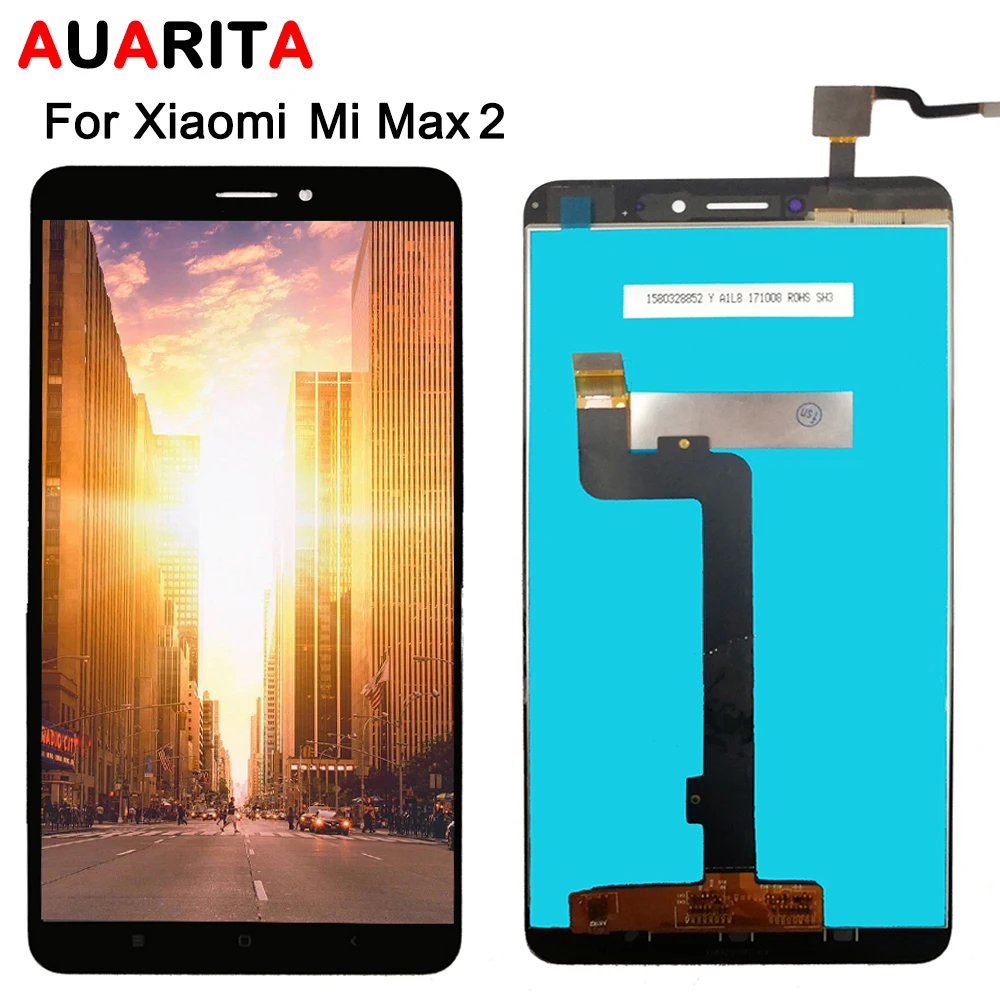 ЖК дисплей для XiaoMi MI MAX 2 3 + сенсорная панель дигитайзер с рамкой в сборе MAX2 замена