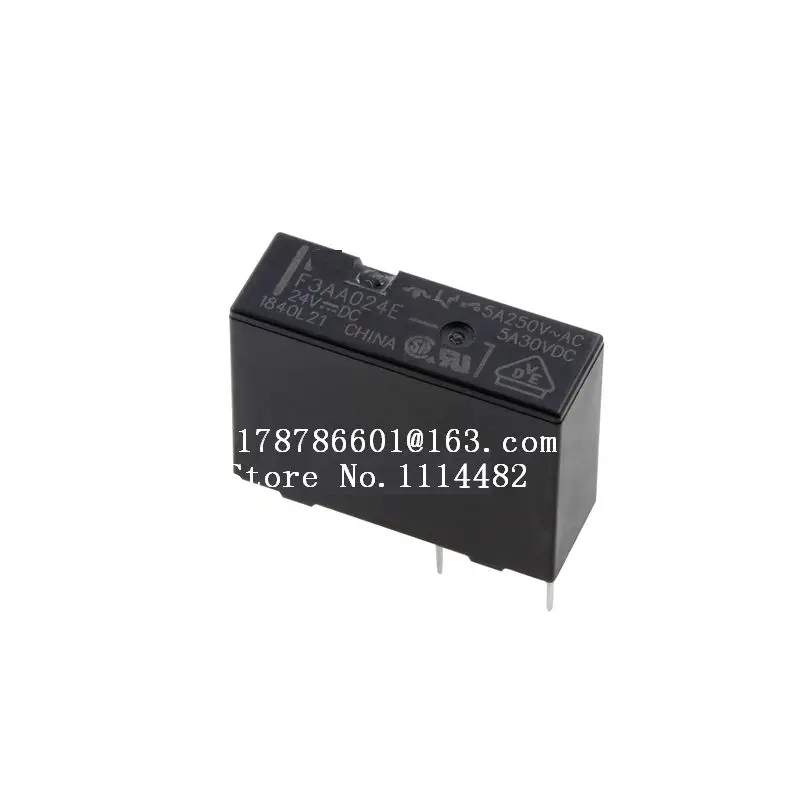 F3AA024E Бесплатная доставка 100% фотосессия 10 шт. F3AA024E 5 в 12 В 24 в 4 контакта 5A 250VAC