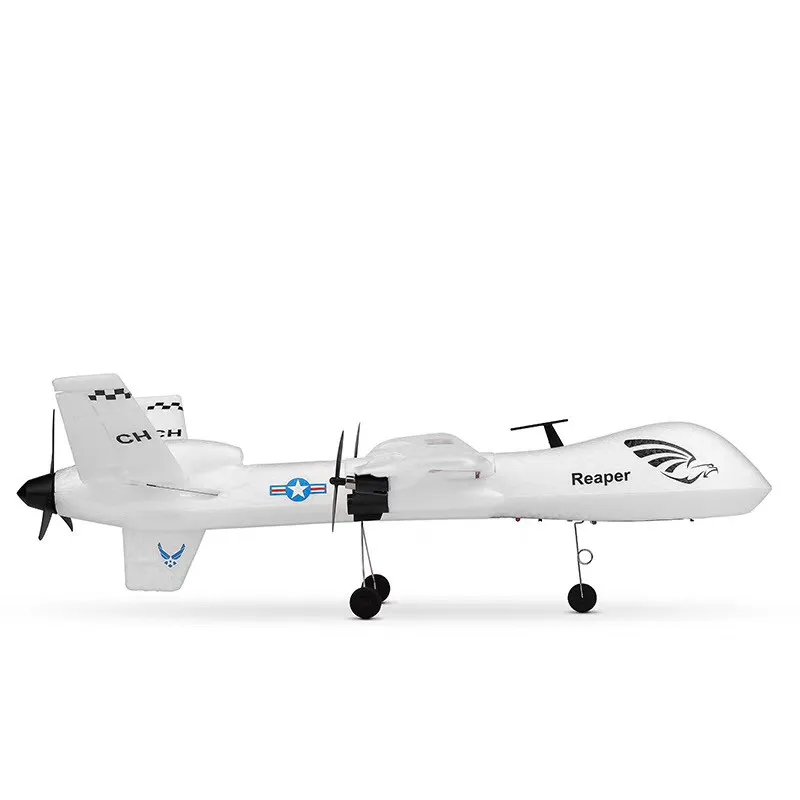 Открытый пульт дистанционного управления с фиксированным крылом планер MQ-9 2,4G 3CH DIY сборка Epp пена радиоуправляемый самолет rc Модель RTF Sky игрушка