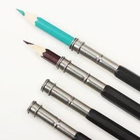1pc adjustable dual head pencil extender holder sketch school office art write tool