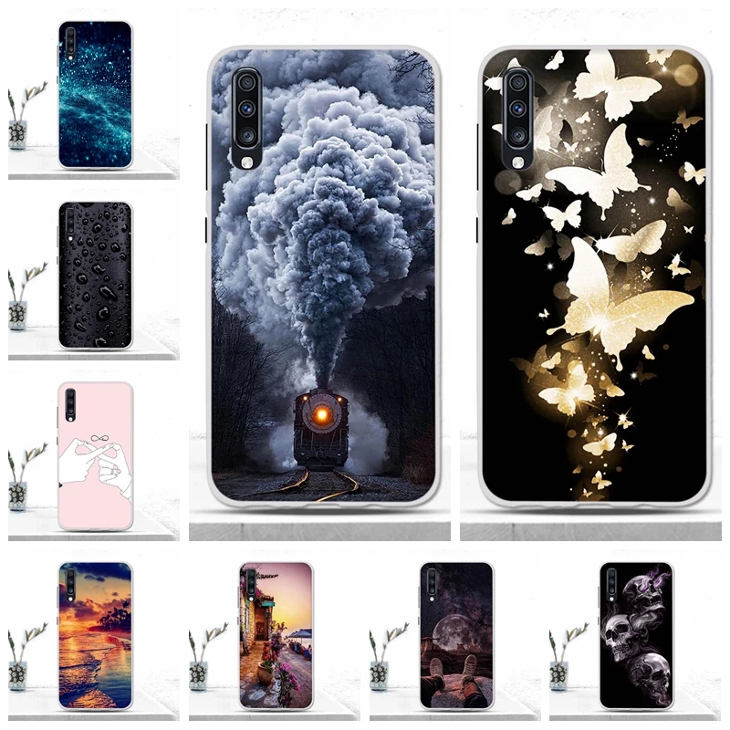 Чехол для телефона samsung Galaxy A70 A705F/DS Мягкий ТПУ силиконовый чехол Fundas | Мобильные