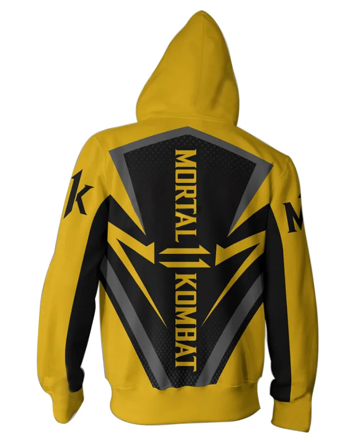 Футболка Mortal Kombat X Sub Zero Scorpion карнавальный костюм для мужчин и женщин толстовки с