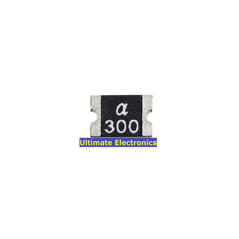 

50pcs 1812 SMD PTC Resettable fuse 3A/8V 3000mA SMD MSMD300