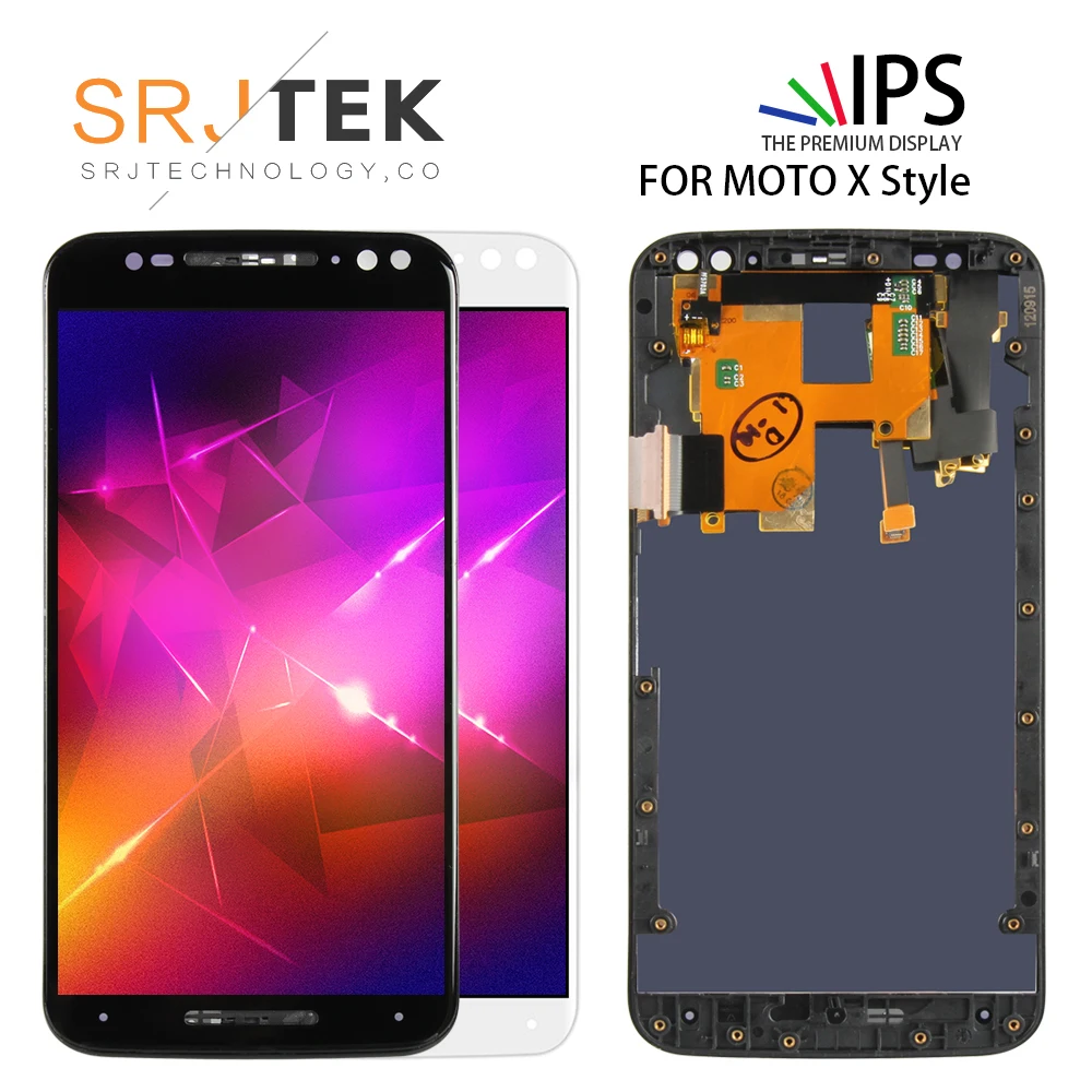 SRJTEK 5 7 ''для Motorola Moto X Style XT1572 ЖК дисплей для сенсорный экран XT1570 XT1575|Экраны