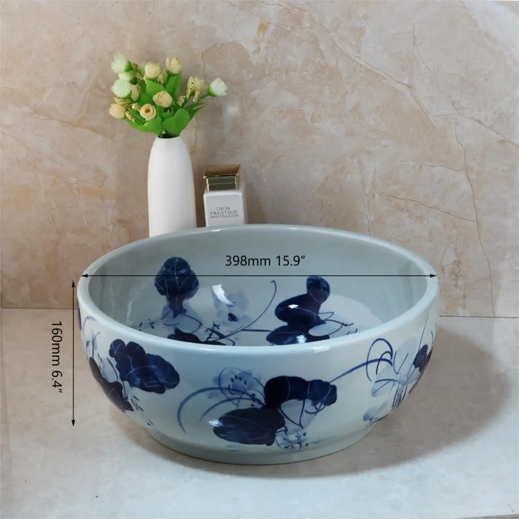 Белая керамическая раковина KEMAIDI для ванной комнаты умывальника только не