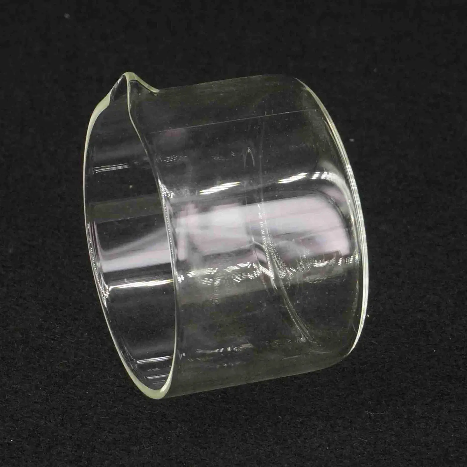 Лабораторная посуда 60 мм с носиком для эксперимента по кристаллизации|lab glass|glass