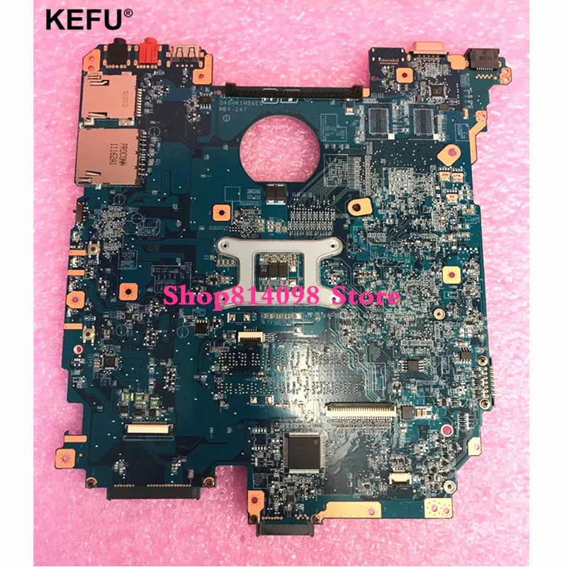 KEFU для sony VPCEH MBX 247 mbx материнская плата ноутбука основная DA0HK1MB6E0 REV: E 100%