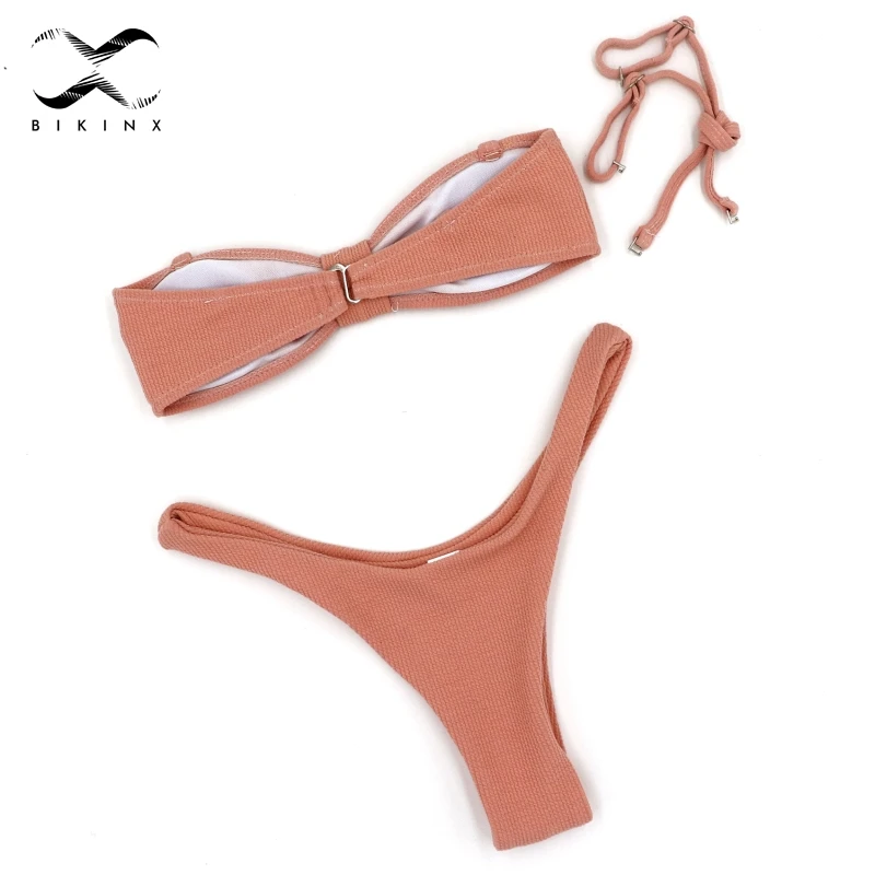 Bikinx бразильский экстремальное бикини микро-костюм из двух предметов сексуальные