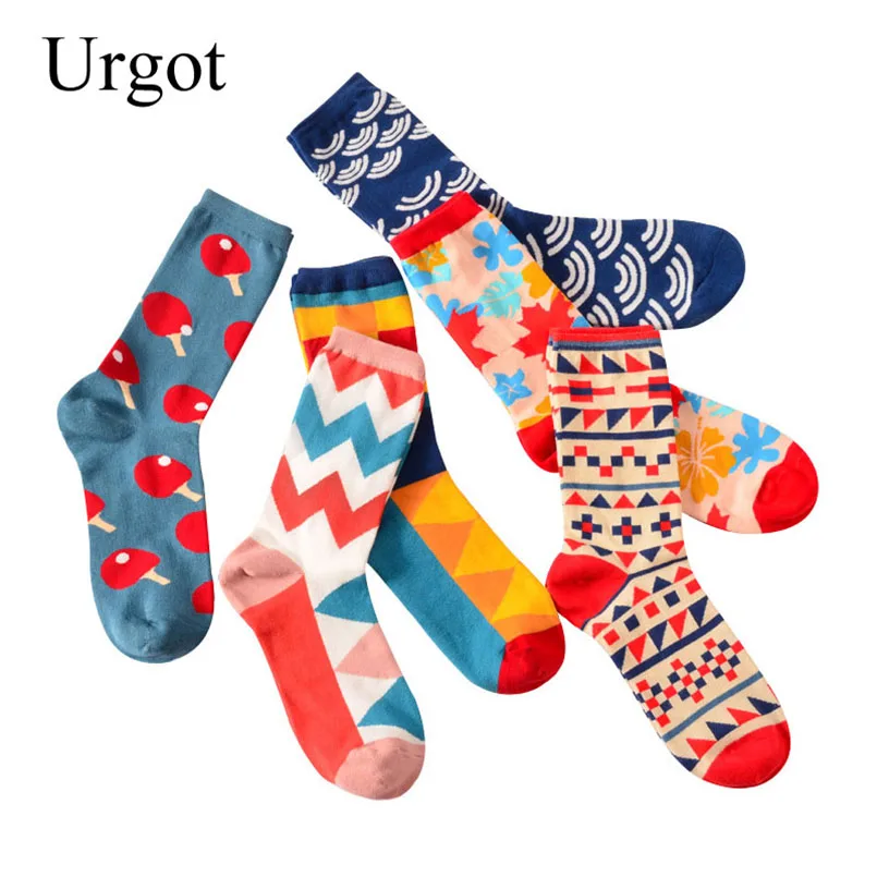 

3 пары/партия, мужские носки с надписью «Urgot»