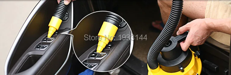 Портативный пылесос для сухой и влажной уборки с щеткой насадкой|car vacuum cleaner|dust