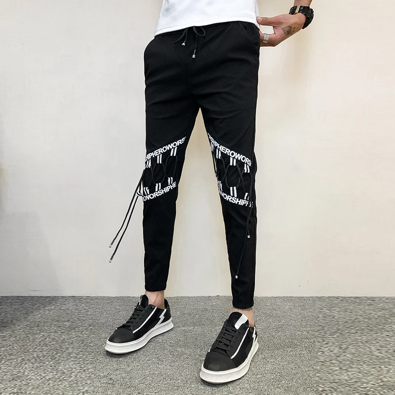 Мужские штаны для досуга девять частей самосовершенствования 2019|Джоггеры| |
