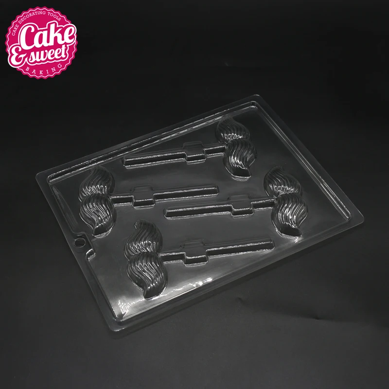 2 шт./набор формочки для шоколада и усов из поликарбоната | Дом сад